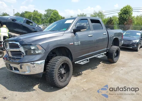 2018 Ram 1500 Big Horn 4X4 5'7 Box from USA, damaged, VIN 1C6RR7LT9JS335783